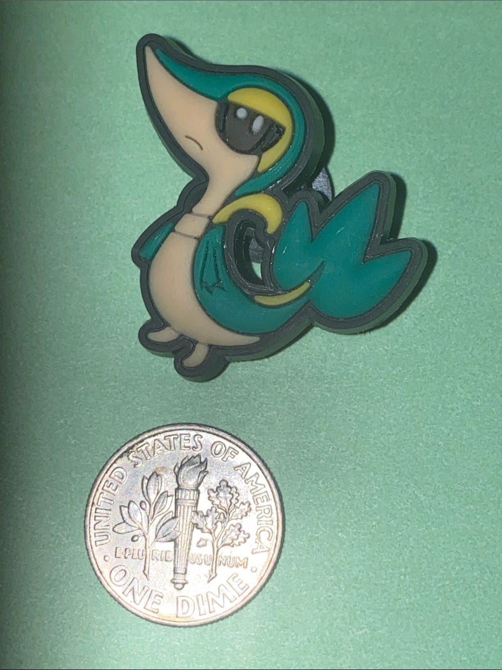 (10 for $15) Pokémon Pokemon Snivy Crocs Shoe Charms